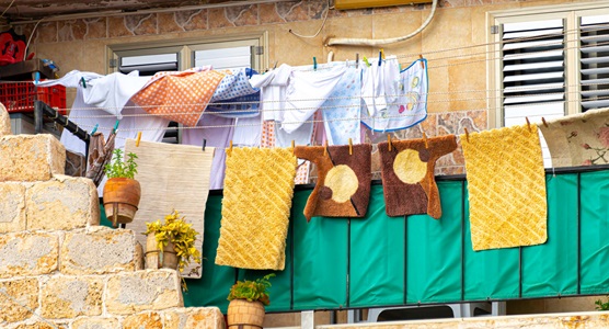Israel-Akko-Clothes-Drying